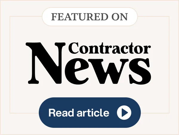 As featured on Contractor News